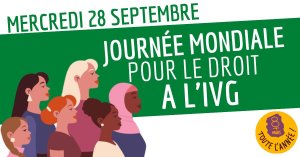 Le 28 septembre, journée internationale pour le droit à l'avortement