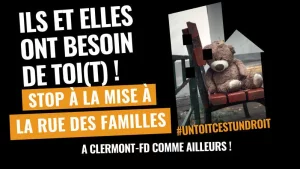 Non à la mise à la rue des familles et des enfants : rassemblement JEUDI 11 (…)