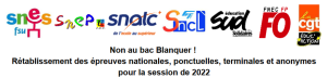 Communiqué intersyndical : non au Bac Blanquer !