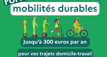 Forfait Mobilités Durables : demande à faire avant le 31 janvier 2024