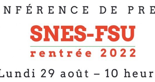 Rentrée 2022 – Conférence de presse