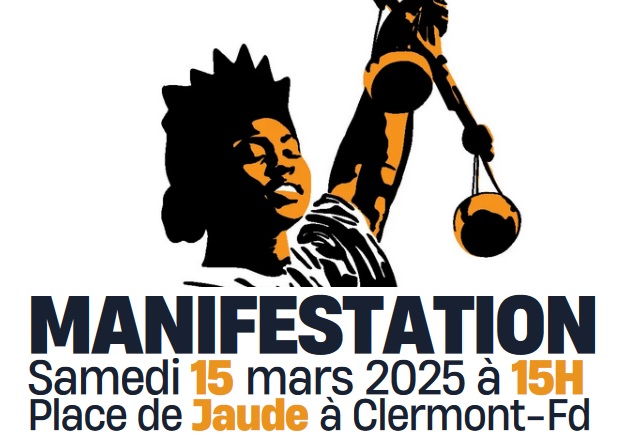 Non à la guerre aux migrant·es : manifestation samedi 15 mars 15h place de Jaude