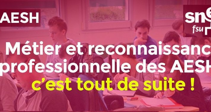 AESH : l'intersyndicale écrit au recteur au sujet du mode de calcul des (…)