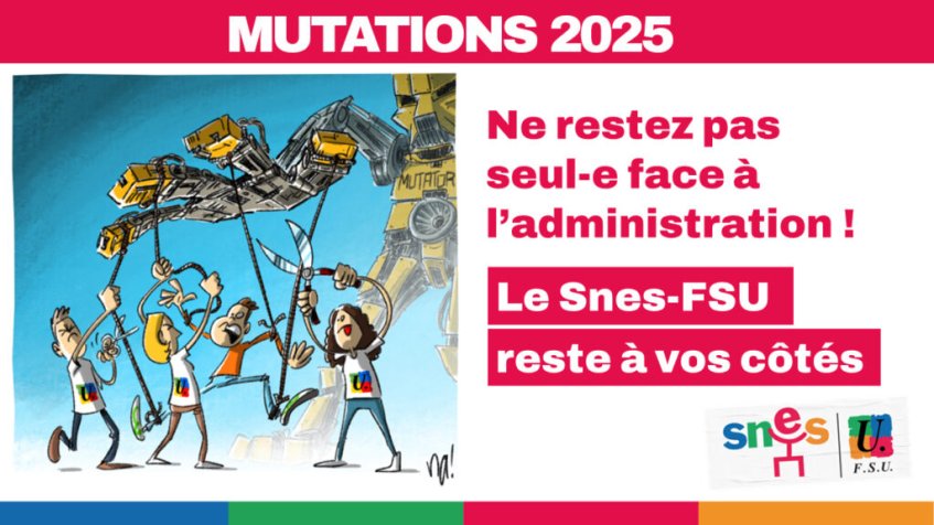 Mutations inter 2025 : réunions, visios, permanences spéciales stagiaires