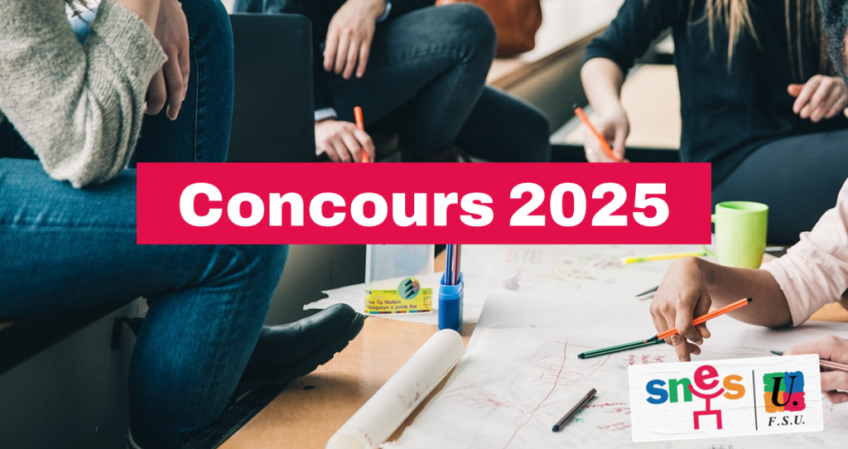 Je passe un concours de recrutement du second degré public 2025