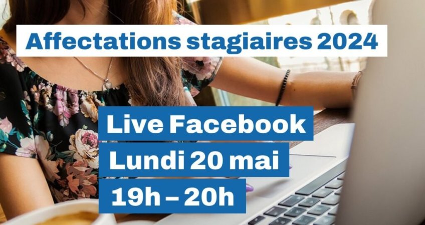 Webinaire « affectation des stagiaires, rentrée 2024 »