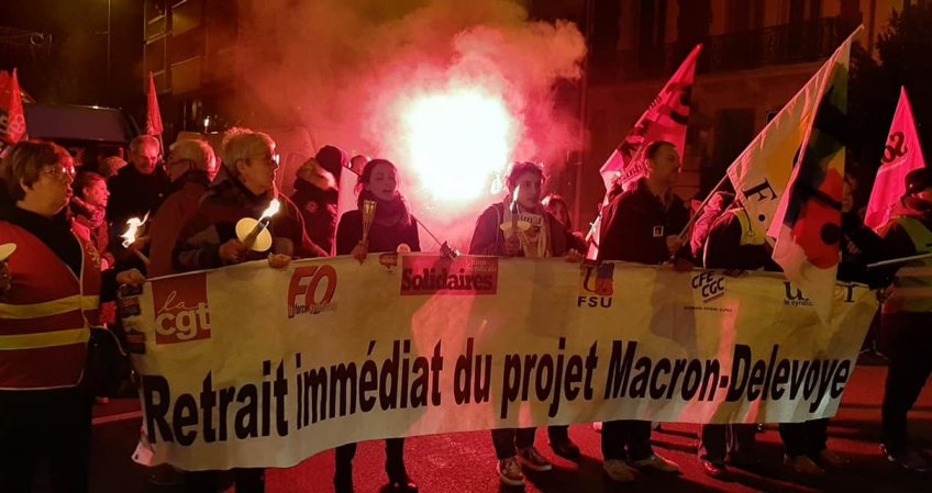 Marche lumineuse à Clermont samedi 11 janvier : retour en photos