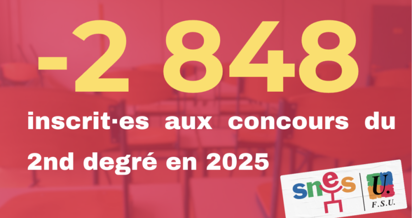 La désaffection des concours s'accélère